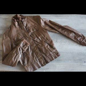 Kirra Faux Leather Jacket